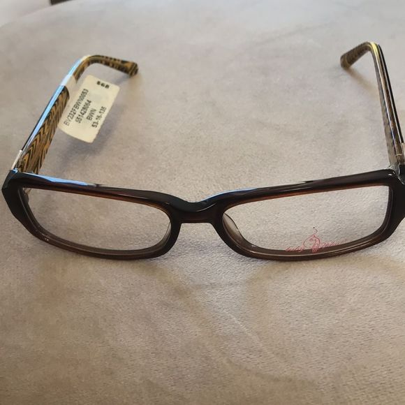 COPY - BABY PHAT TIGER STRIPE NEW 53-16-135 EYEGLASS FRAMES DESIGNER LADIES BRO… - Picture 6 of 7